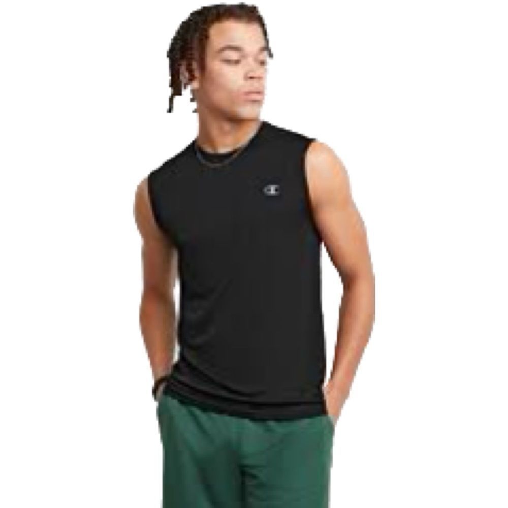 Champion, authentic, men’s‎ 2x, sleeveless, Muscle top.